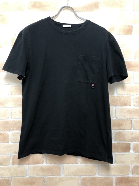 MONCLER モンクレール MAGLIA T-SHIRT 半袖 ブラック L 111388817■_画像1