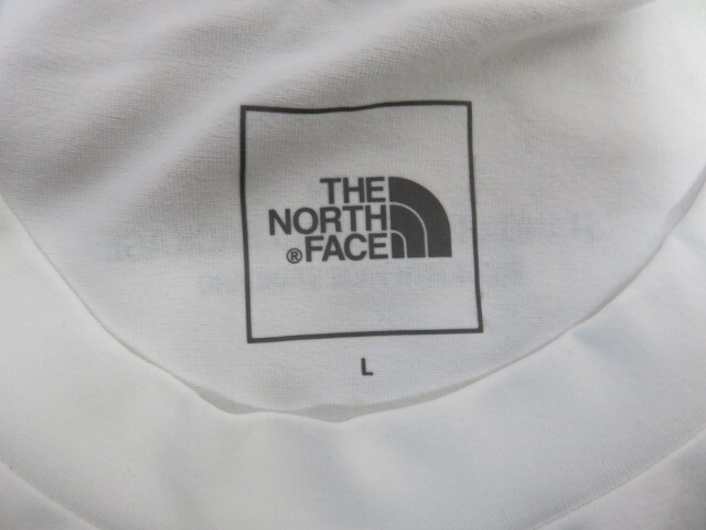 THE NORTH FACE ザノースフェイス Tシャツ NT32332R ホワイト L 991753183■_画像3