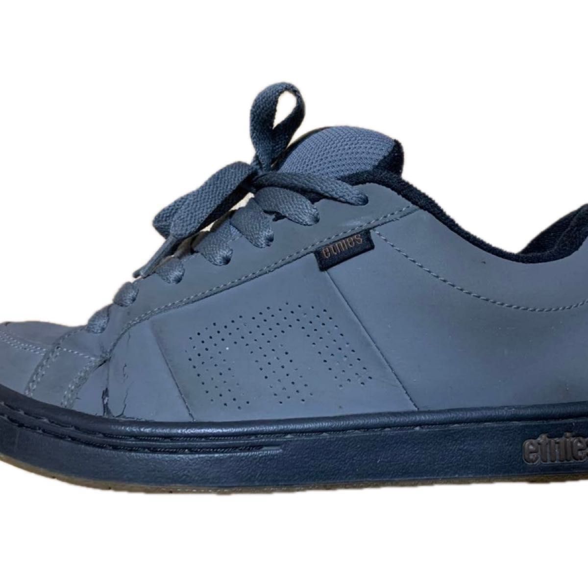 Etnies(エトニーズ)スニーカー シューズ Kingpin Grey, Black & Gold Skate Shoes