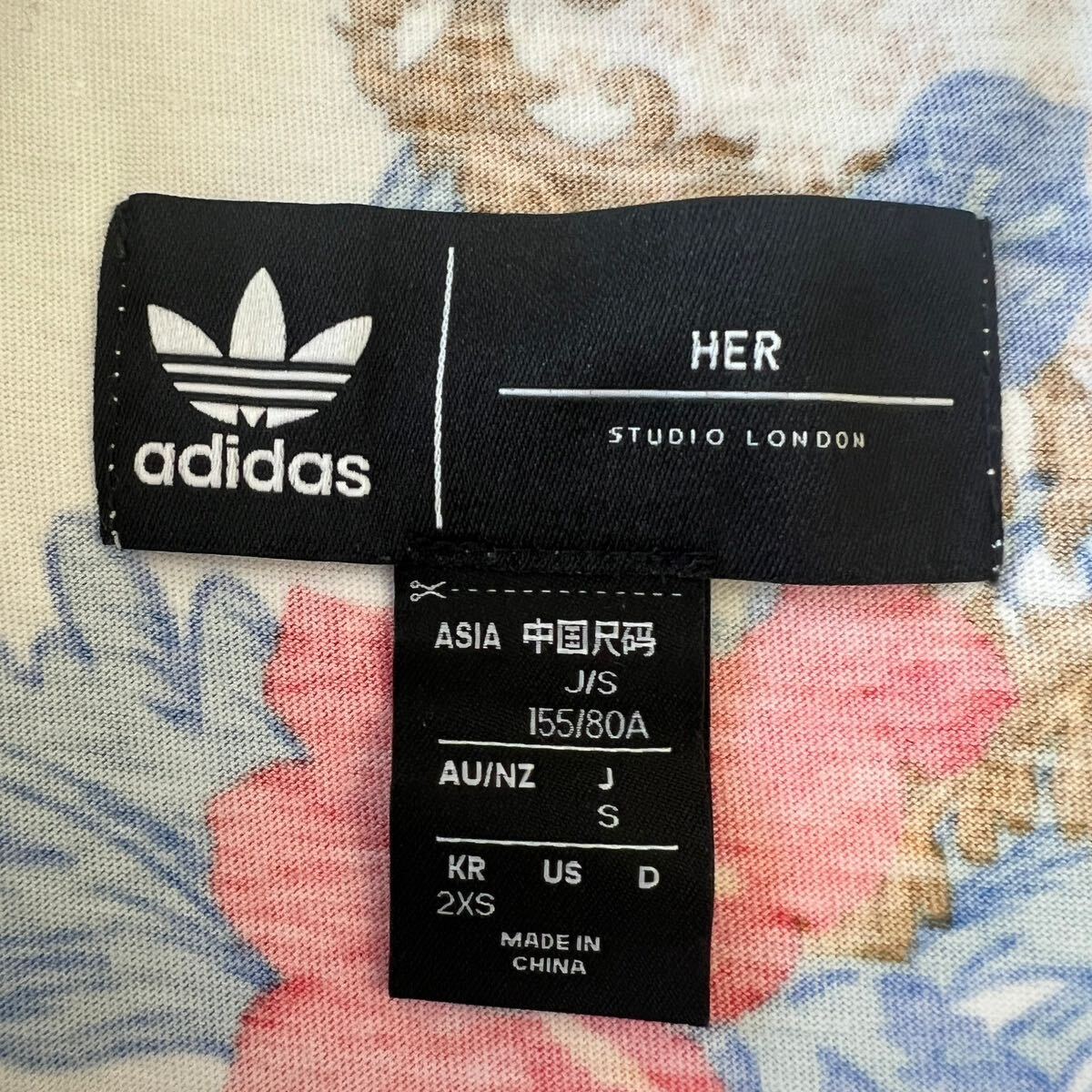 アディダス adidas HER STUDIO LONDON DRESS フラワープリント ワンピース タウン スポーツ スリーストライプ パフォーマンスロゴ の画像6