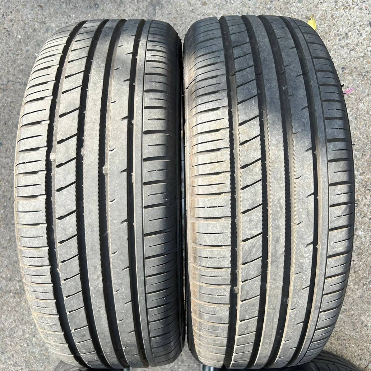 5穴■WREST 2023年製×3 2022年製×1 ZEETEX 225/45R18 4本■030101R_画像8