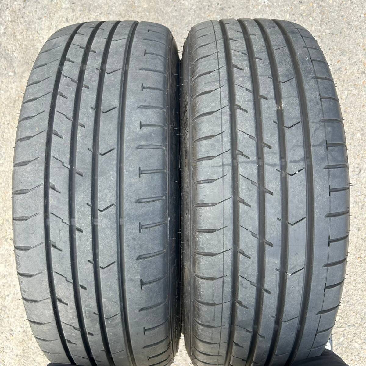 5穴■LOXARNY SPORT 2021年製 GOODYEAR 215/45R18 4本■041603R _画像6