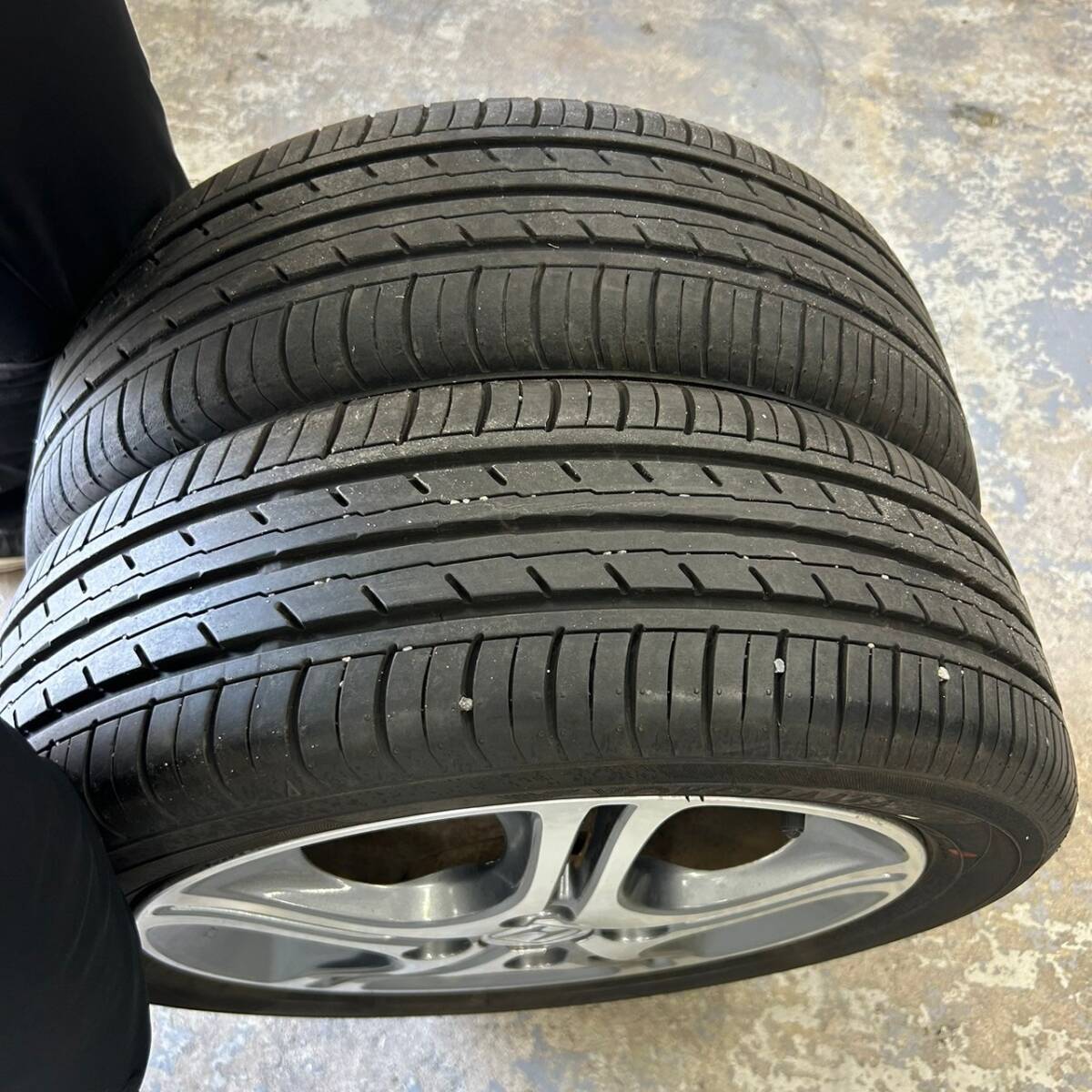 4穴■ホンダ純正ホイール 2023年製 ヨコハマ BLUEARTH 165/55R14 4本 ■041906R_画像7