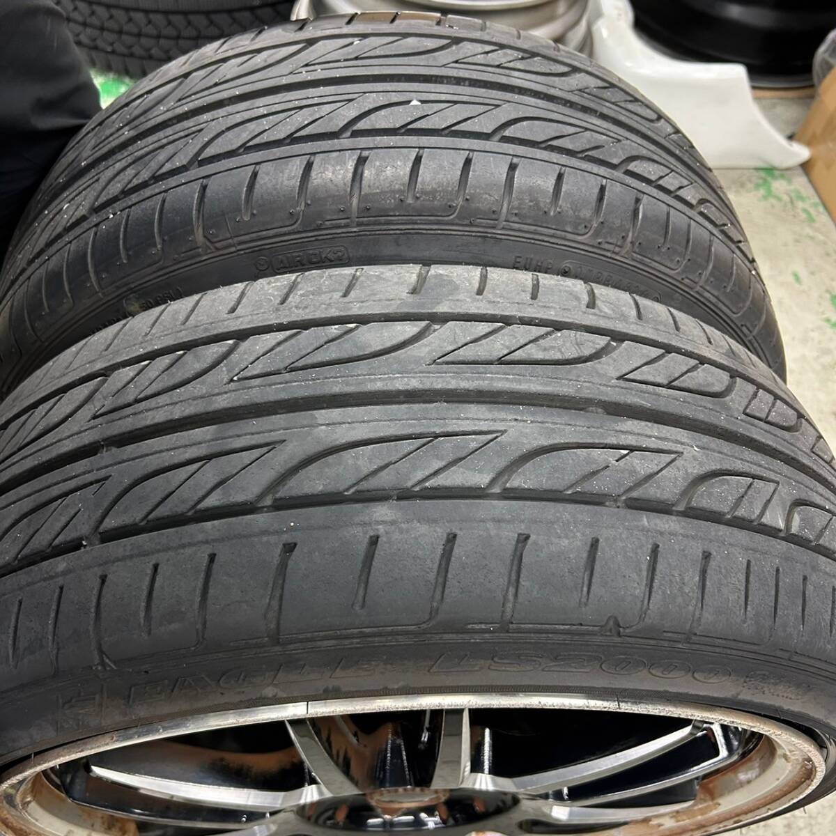 4穴■gram LIGHTS 195/40R17 4本■042601Rの画像7