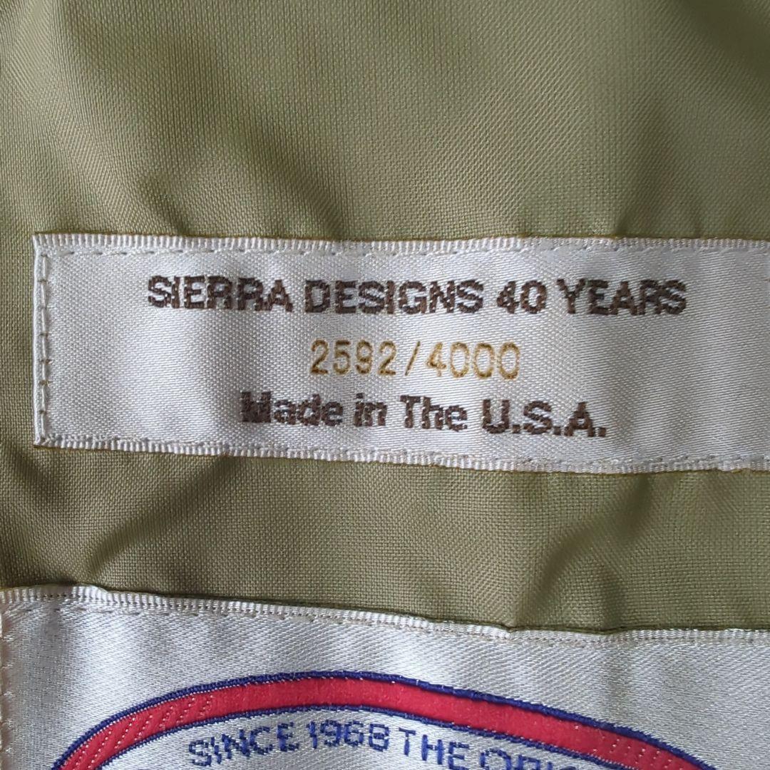 40周年限定 シエラデザイン60/40PARKA Made in The USA_画像10