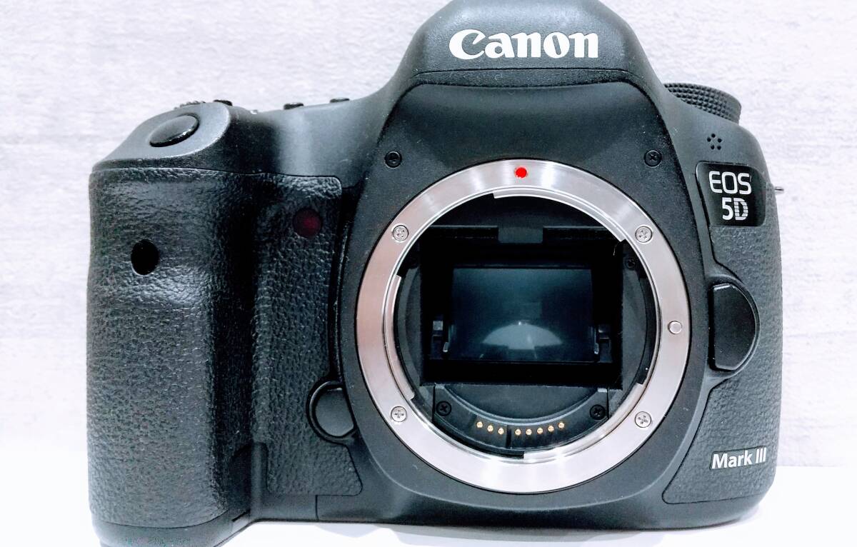 #Y9118【1000円スタート】Canon デジタル一眼レフカメラ EOS 5D Mark III EOS5DMK3  箱 付属品 マニュアル本 可動品付き♪の画像2