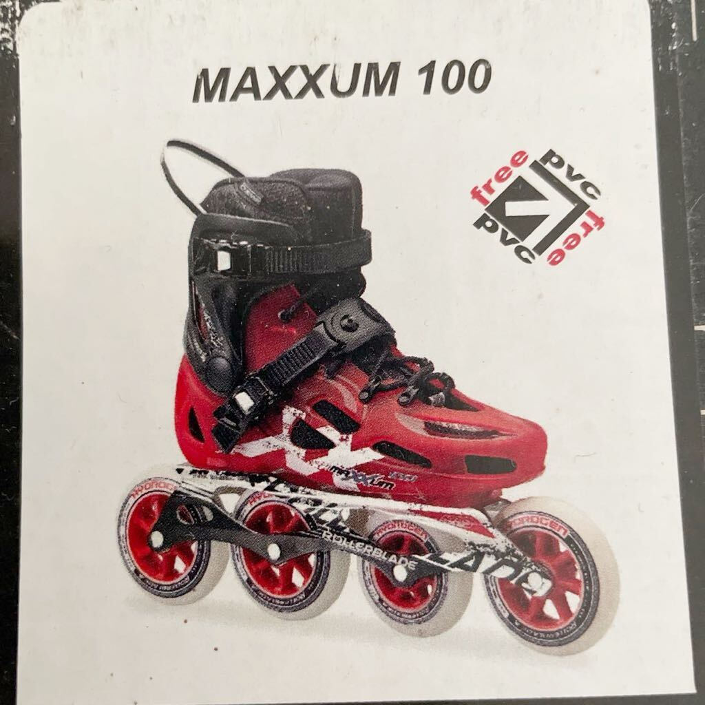 ローラブレード インラインスケート MAXXUM100 24センチの画像1