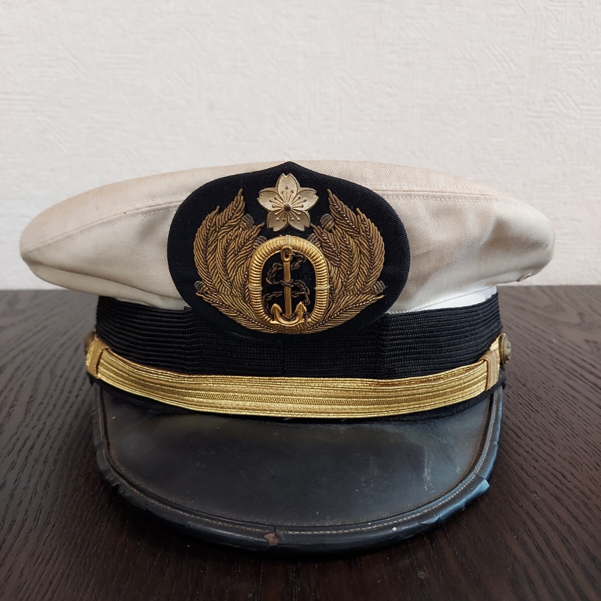 海上自衛隊 制帽 自衛隊 帽章 幹部 の画像6