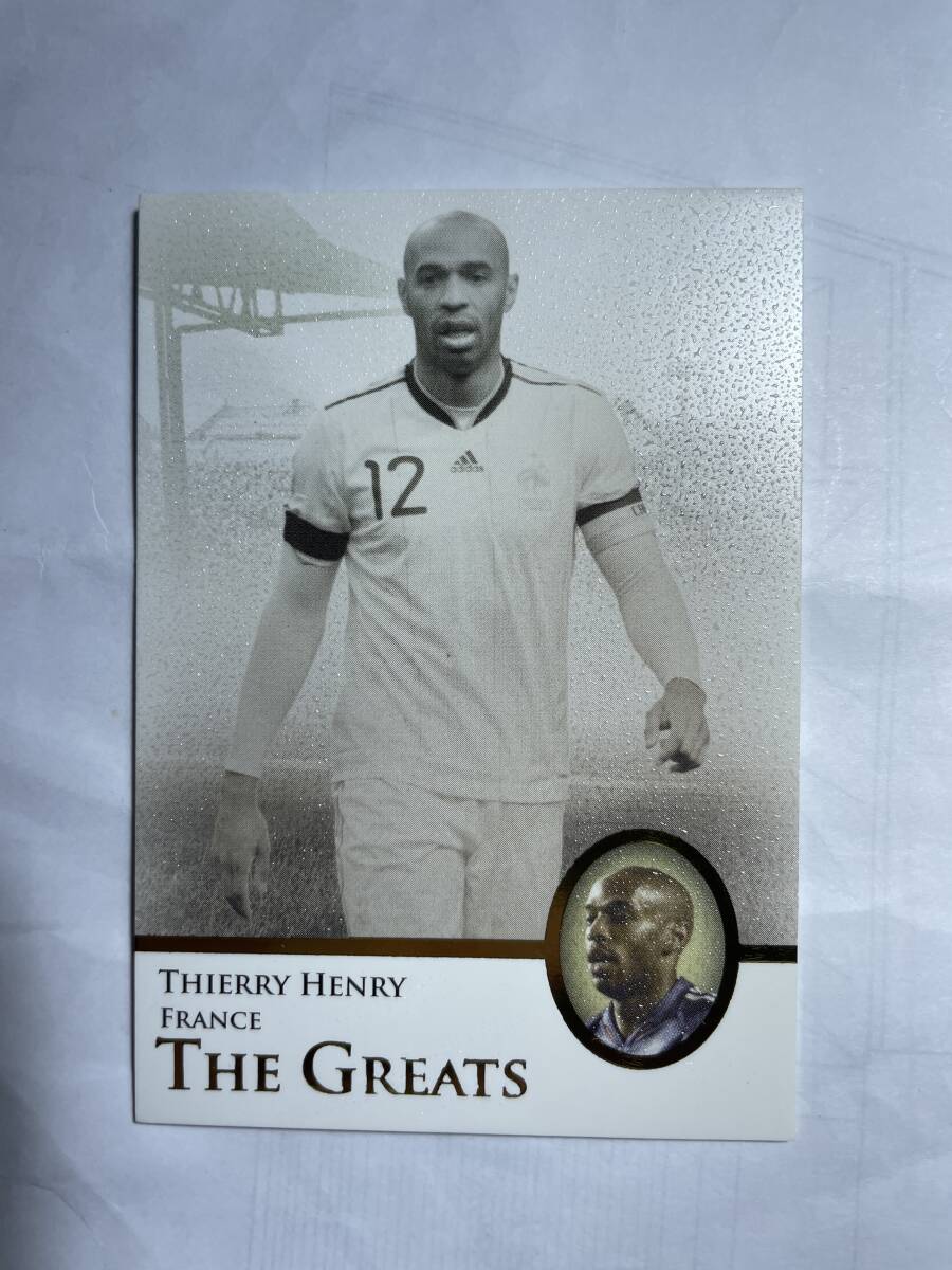 futera UNIQUE 2013 THE GREATS THIERRY HENRY BESE CARD 110フテラ ユニーク ザ グレイツ ティエリ アンリ フランス_画像1