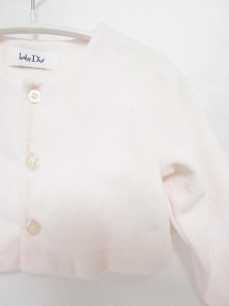【送料込】[ベビー]　baby Dior　ベビーディオール　セットもの　80cm　薄い桃色　ライトピンク　綿コットン混　女の子用 /n472354_画像6
