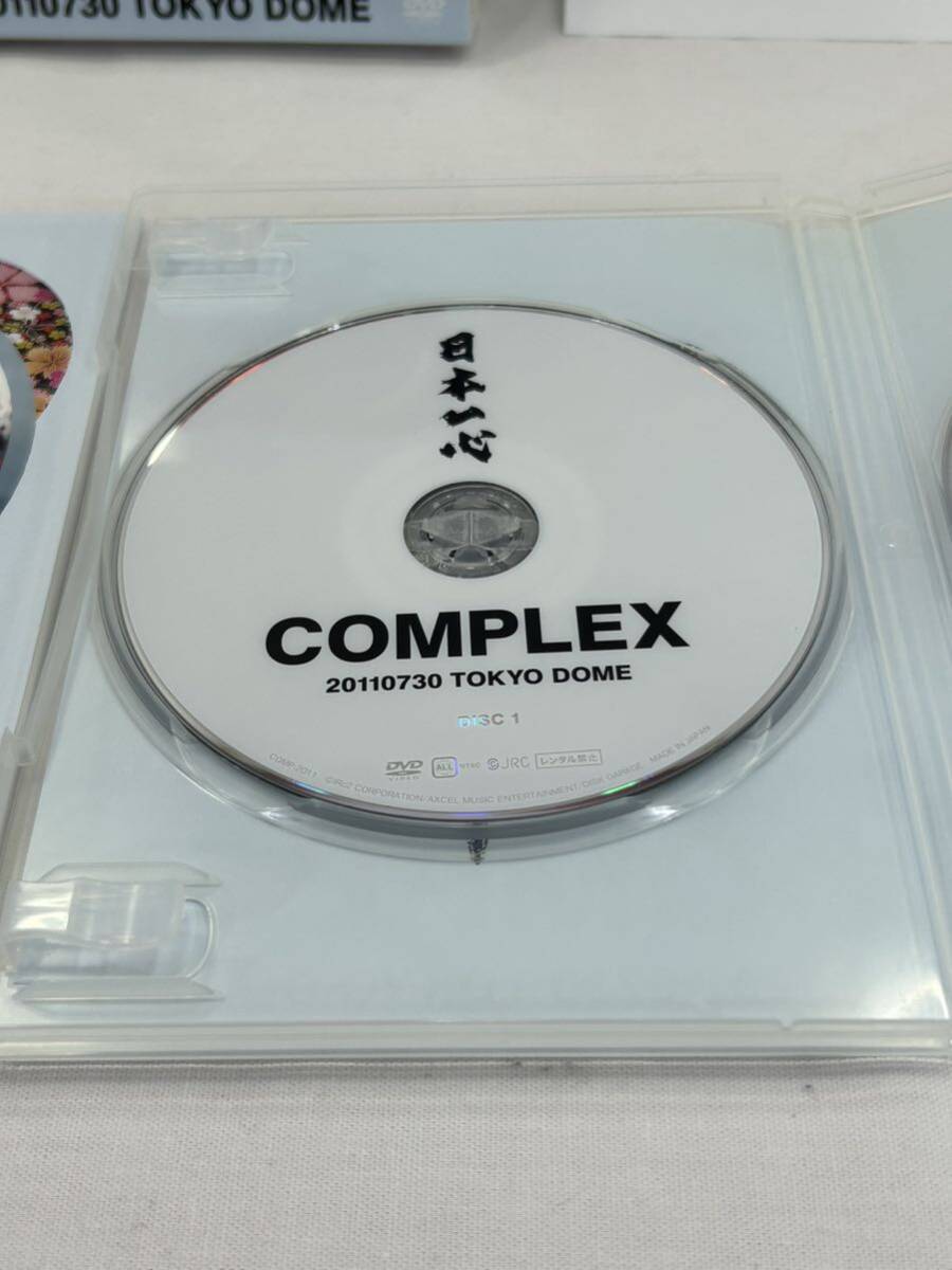  used DVD COMPLEX Japan one heart 20110730 TOKYO DOME operation verification ending 