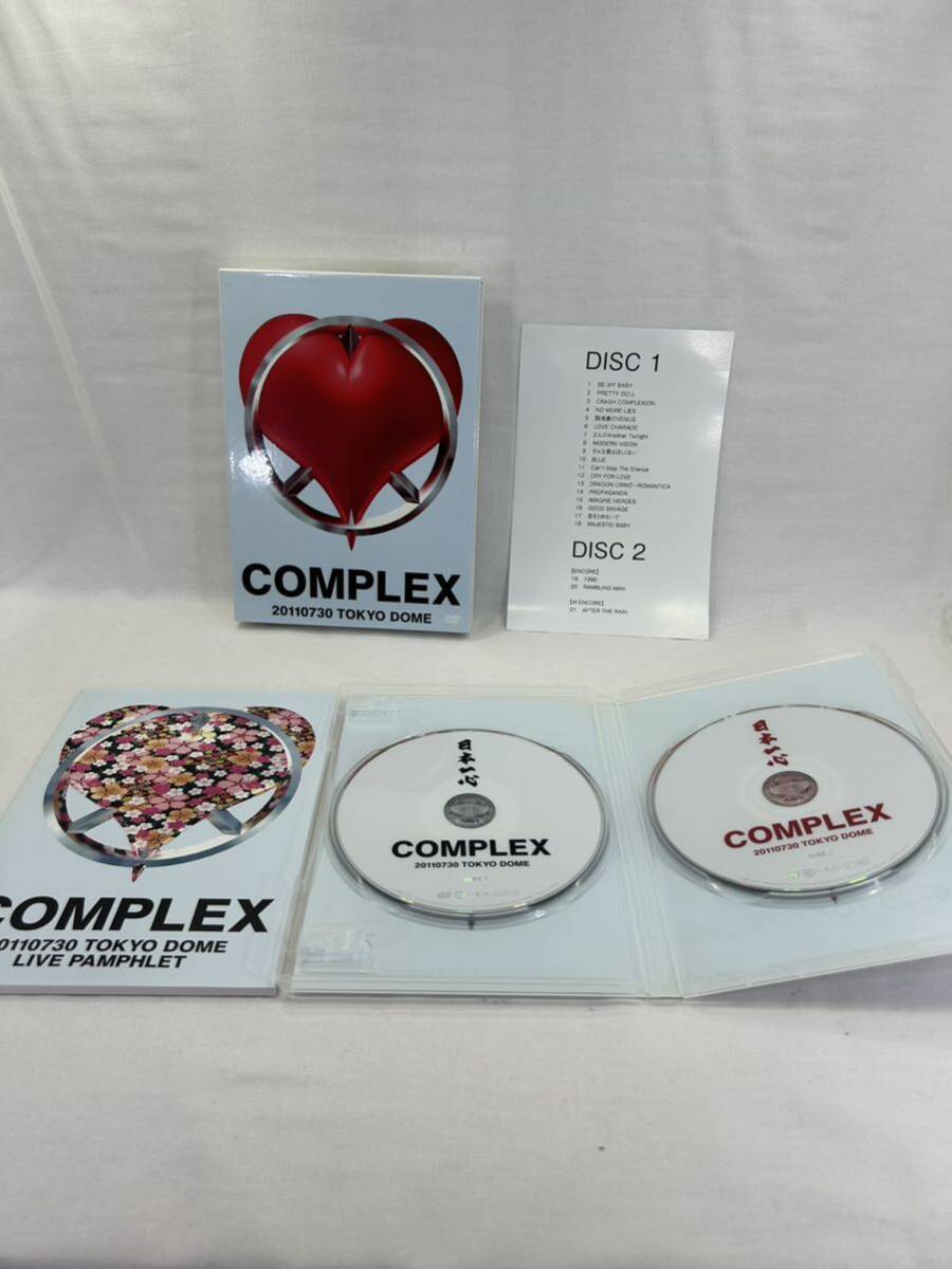  used DVD COMPLEX Japan one heart 20110730 TOKYO DOME operation verification ending 