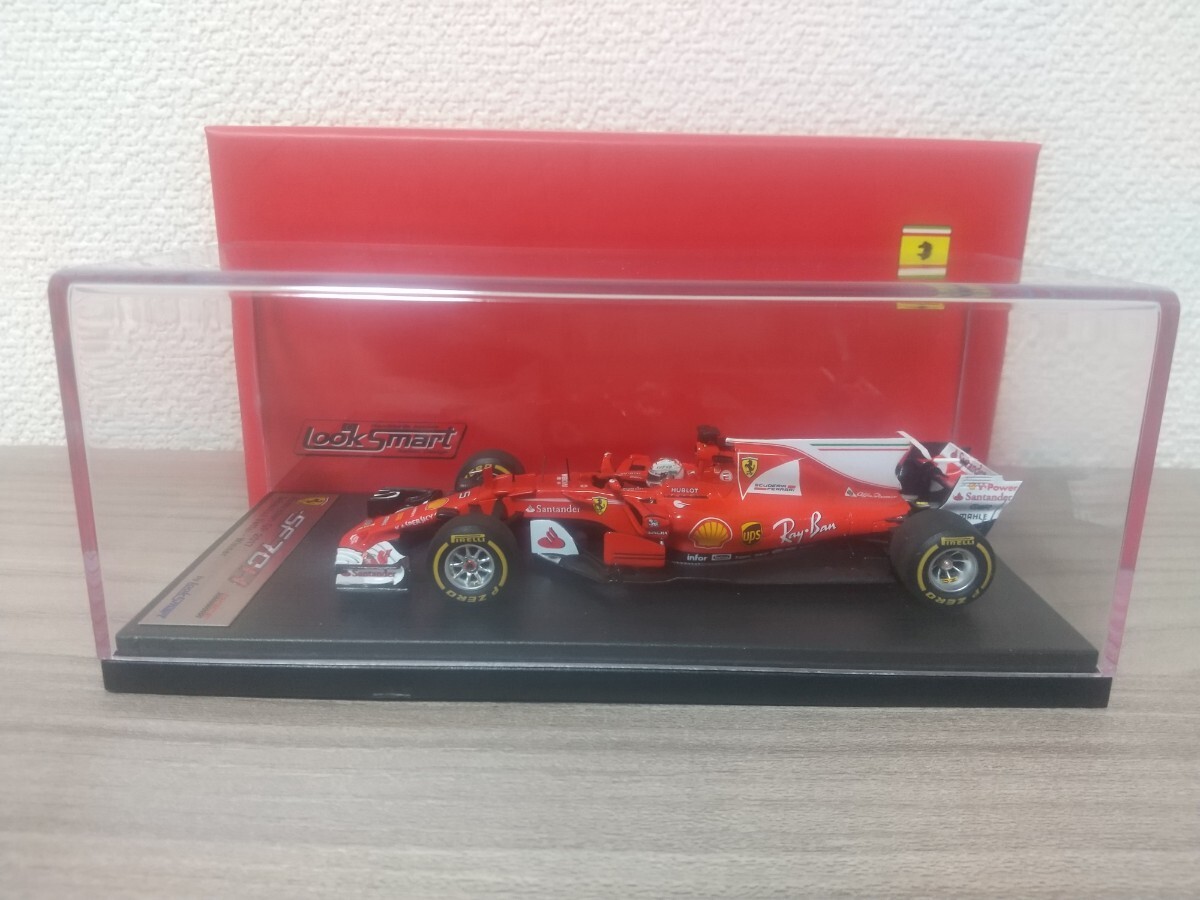  look Smart 1/43 Ferrari SF70-H S*beteru2017 Австралия GP Winner