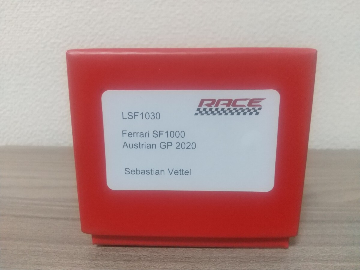 ルックスマート 1/43 フェラーリSF1000 S・ベッテル 2020 オーストリアGPの画像6