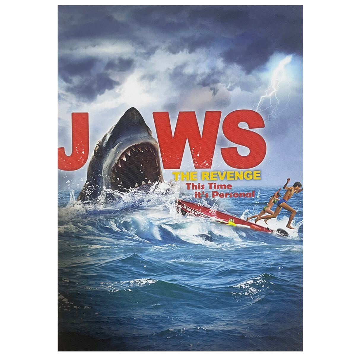 084A4 ジョーズ JAWS 映画 ポスター 洋画 インテリア スピルバーグ