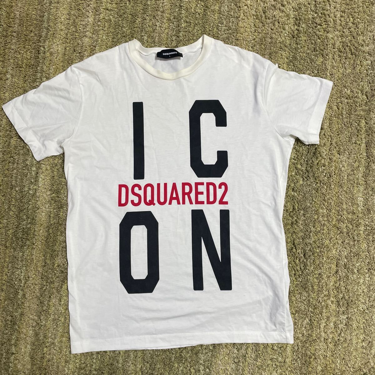 DSQUARED2 半袖Tシャツ ICON Lサイズの画像1