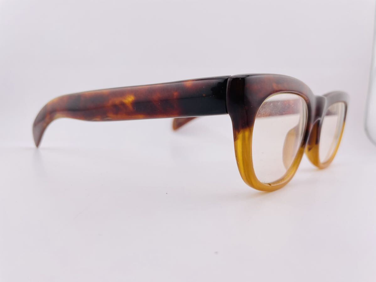 QA23 本鼈甲 眼鏡、SOARER 1/9 12KGF、Japan 12k GF 金張り ビンテージ メガネ フレーム ゴールド 鼈甲レトロ まとめの画像3