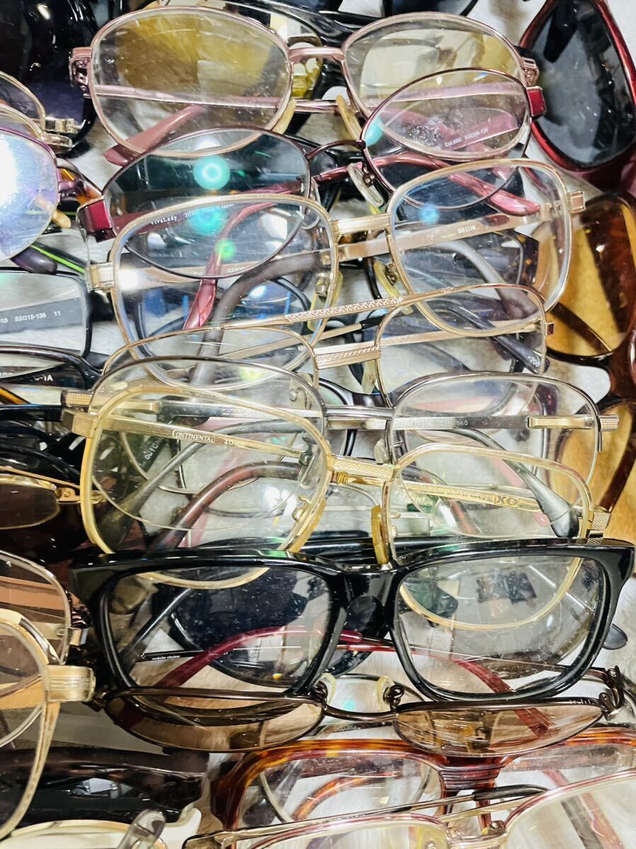 QA95 DARK/ Rodenstock/ Celine/ Sonia Rykiel/ Hoya NiKON 眼鏡 フレーム まとめ 度に入り 老眼鏡 金属製 サングラス プラスチック 大量の画像10
