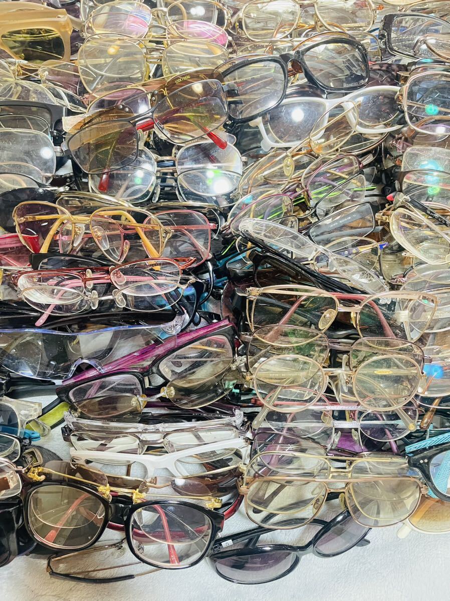 QA06 Ysl/ HOyA/ Nikon / VISTA/ Valentino メガネ フレーム まとめ サングラス プラスチック 金属製 度に入り 老眼鏡 ビンテージの画像7