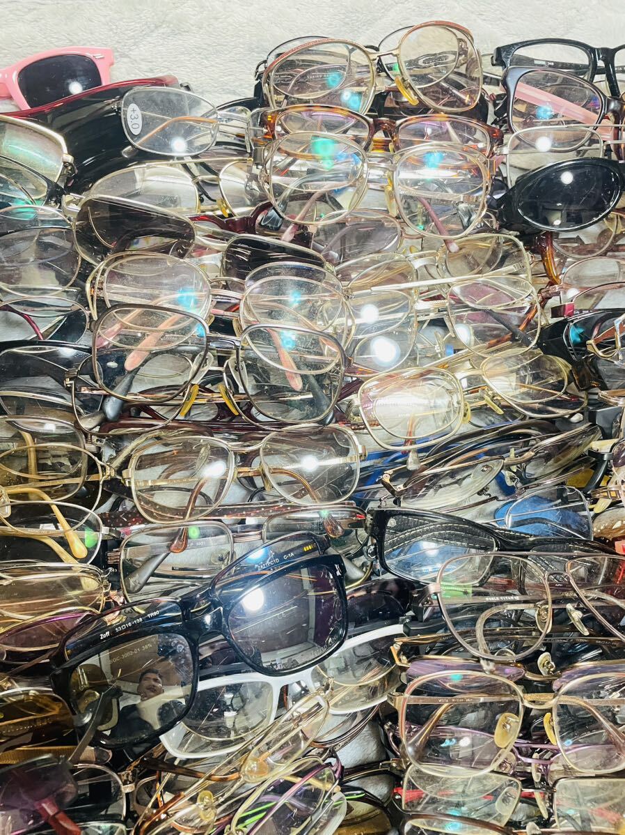 QA06 Ysl/ HOyA/ Nikon / VISTA/ Valentino メガネ フレーム まとめ サングラス プラスチック 金属製 度に入り 老眼鏡 ビンテージの画像3