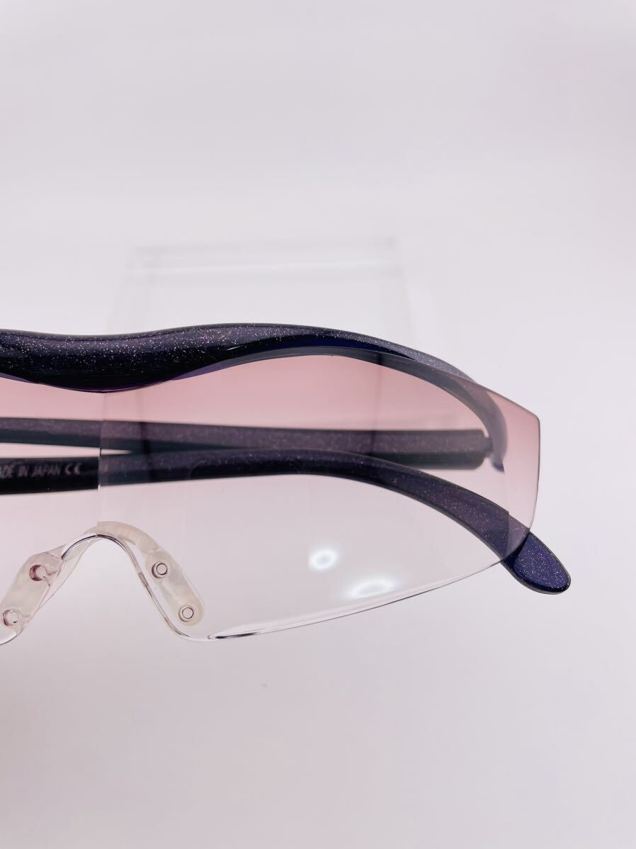 Qa19 ハズキルーペ 紫色 フレーム 日本製 ( 1.6X ぐらい) 拡大鏡 レンズ紫色グラデーション メガネの画像8