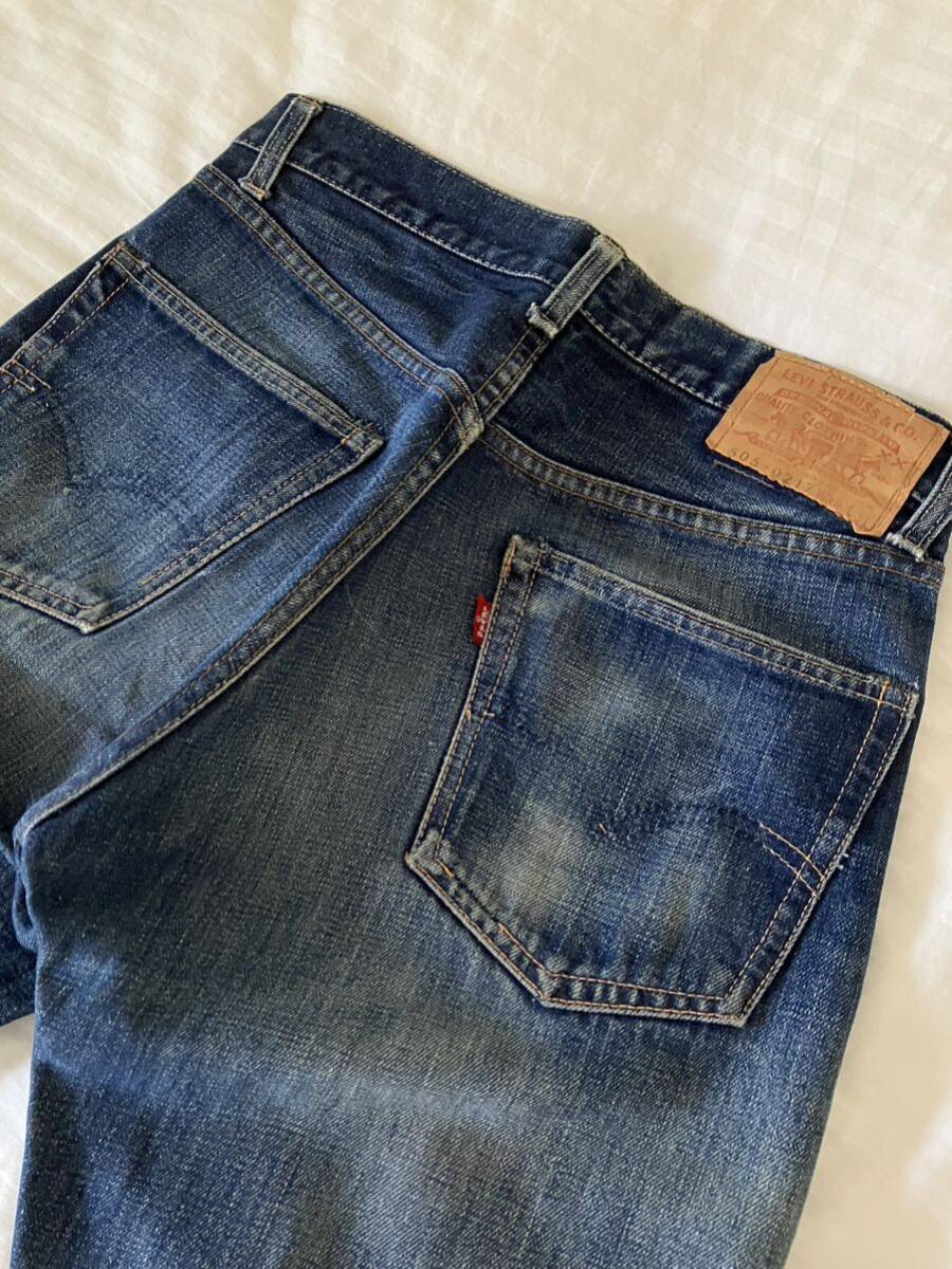 【タイプ物】60s LEVIS 505 BIGE Fタイプ デニムパンツ ヴィンテージ リーバイス ビッグE 66前期 501XX 506 507 557 70505 ギャラ 革 片面の画像9