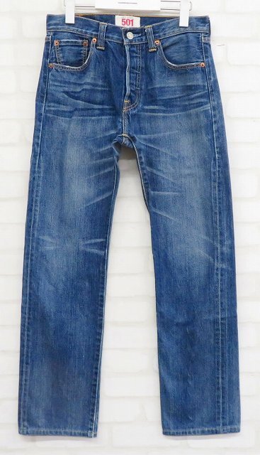 3P6513/Levi’s 501 ユーズド加工デニムパンツ フィリピン製 08501-00 リーバイス_画像2