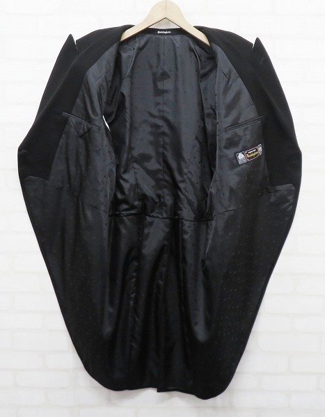 3J4190/BUCKINGHAMmo- человек g пальто 3 деталь выставить сделано в Японии Buckingham лучший слаксы брюки 