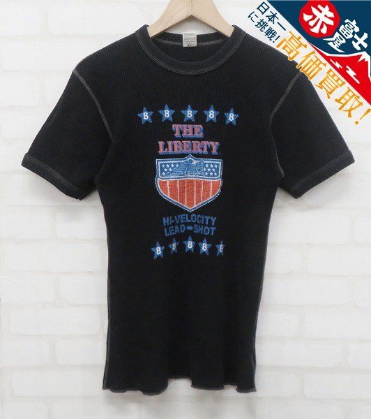 8T1626/TOYS McCOY　 McHILL THE LIBERTY 半袖サーマルTシャツ トイズマッコイ マックヒル_画像1