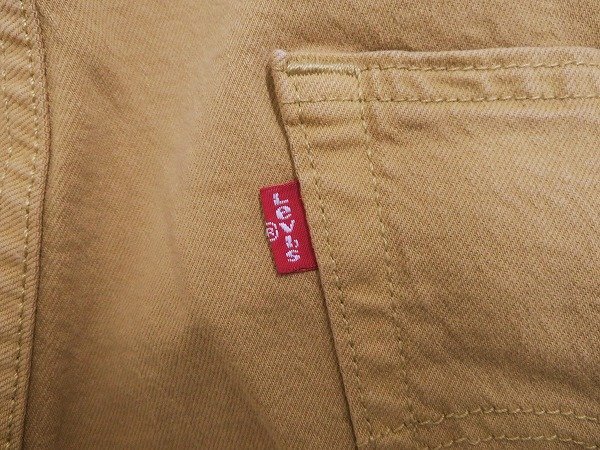 3P6471/Levi's 505 レギュラーフィットカラーパンツ 00505-2291 リーバイス_画像5