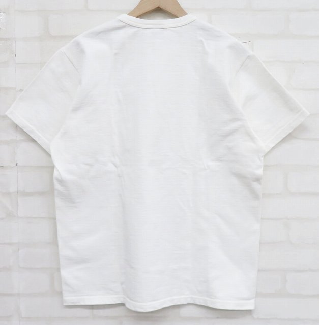 8T1115/未使用品 DELUXEWARE アメリカ屋別注 DXT-PB POCKET TEE デラックスウエア 12.5oz ヘビーオンスTシャツ_画像3