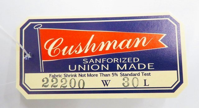 3P6455/未使用品 Cushman ヘリンボーンストライプショートパンツ クッシュマン ショーツ_画像4