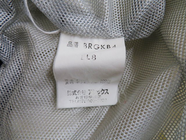 8T1503/KOSHINO HIROKO 近鉄バッファローズ パウエル スタジャン アシックス製 コシノヒロコ ジャケット グランドコート ジャンパー ブルゾの画像6