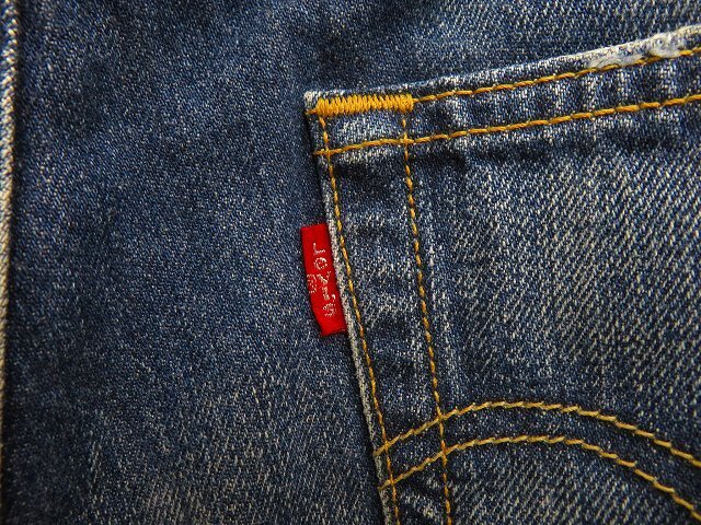 3P6513/Levi’s 501 ユーズド加工デニムパンツ フィリピン製 08501-00 リーバイス_画像7