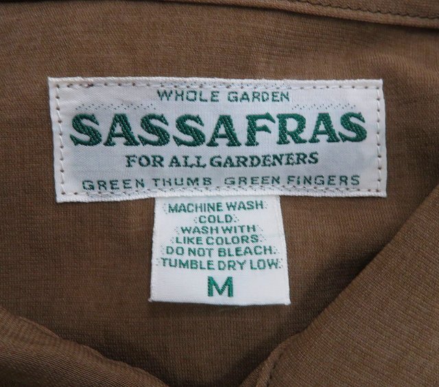 8T1395/ не использовался товар SASSAFRAS Gardeners Half SF-221898sasaflasga-tena-z половина 