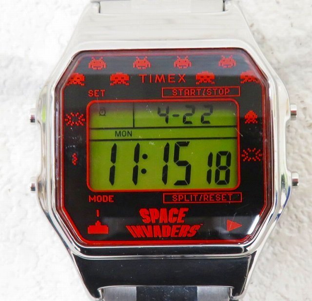 2A7484/TIMEX SPACE INVADERS M555 наручные часы Timex Space in беж da-