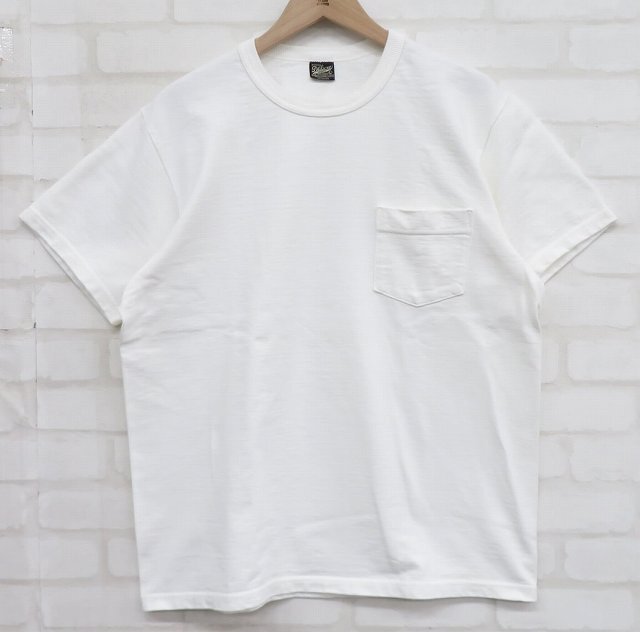 8T1115/未使用品 DELUXEWARE アメリカ屋別注 DXT-PB POCKET TEE デラックスウエア 12.5oz ヘビーオンスTシャツ_画像2