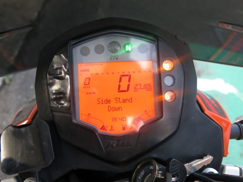 ＫＴＭ ２５０ＤＵＫＥ ＡＢＳ 走行 27,186 km ＥＴＣ付 メーターシールド付き 自賠責保険付き（R８年4月5日まで） 絶好調の画像3