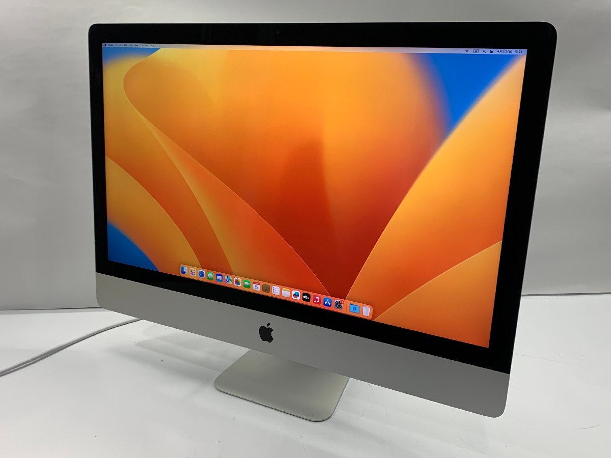 １円スタート！！ Apple iMac A1419 (Retina 5K, 27-inch, 2017) [Dmc]の画像1