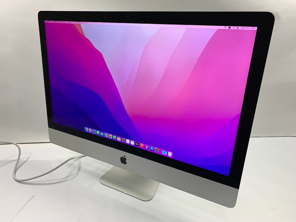 １円スタート！！ Apple iMac A1419 (Retina 5K, 27-inch, 2017) [Dmc]の画像1