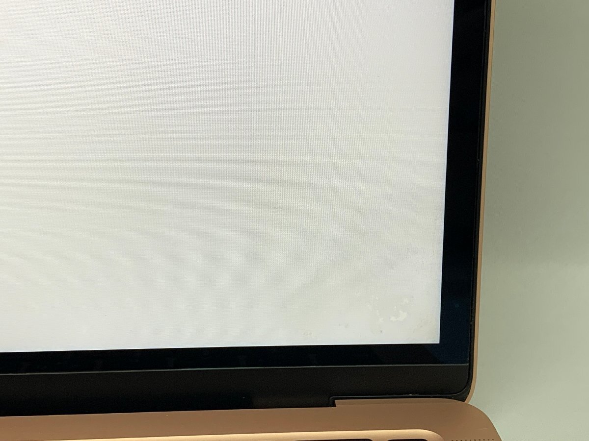 １円スタート！！ Apple MacBook Air A2337 (M1,2020) ゴールド 訳あり品 [Nmc]の画像10