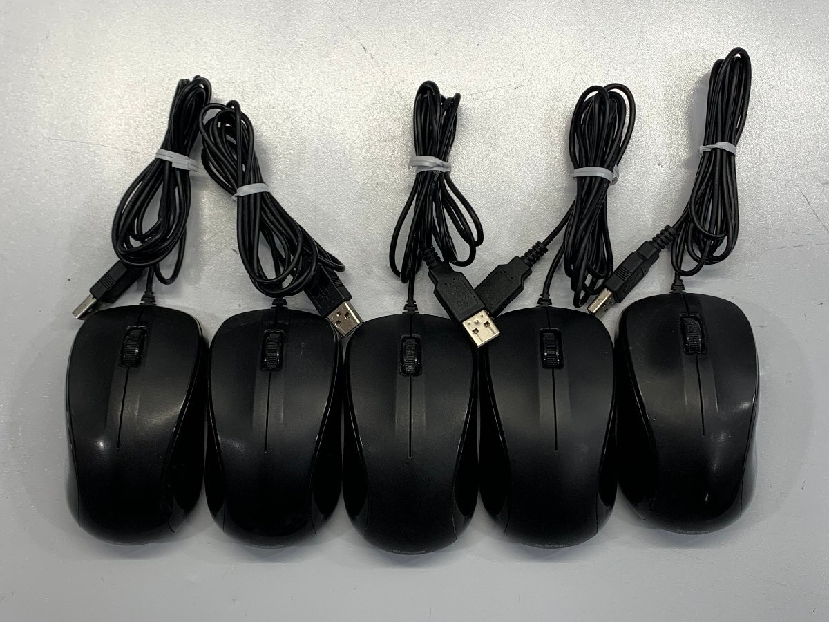 １円スタート！！【未検査品】ELECOM USB mouse 10個セット [Etc]の画像2