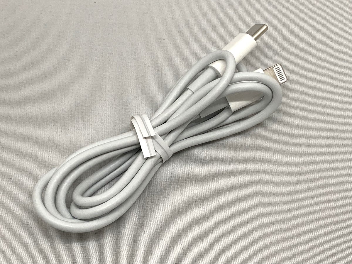 【未検査品】Apple 純正USB-c Lightningケーブル 純正ACアダプタ 20W [Etc]_サンプル