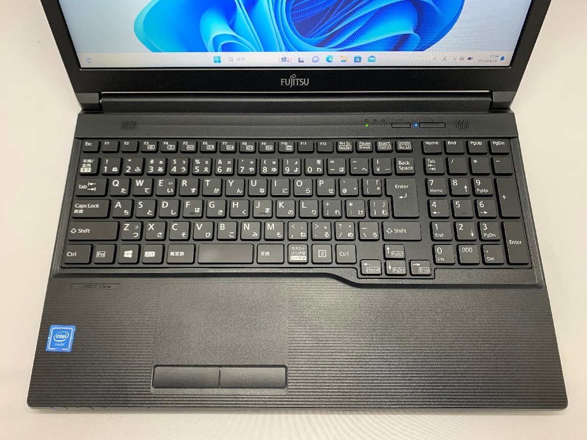 1円スタート！！《Windows11Pro搭載》FUJITSU LIFEBOOK A5510/D [Intel Celeron-5205U] [Nwi]_テカリ