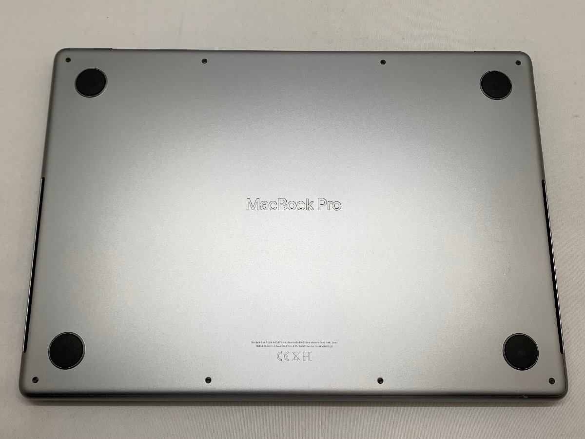 １円スタート！！《M1Pro搭載》Apple MacBook Pro A2442 (14-inch, 2021) UKキーボード スペースグレイ [Nmc]の画像5