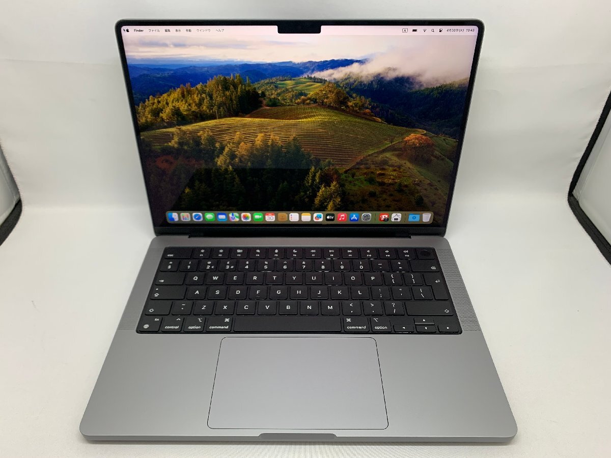 １円スタート！！《M1Pro搭載》Apple MacBook Pro A2442 (14-inch, 2021) UKキーボード スペースグレイ [Nmc]の画像2