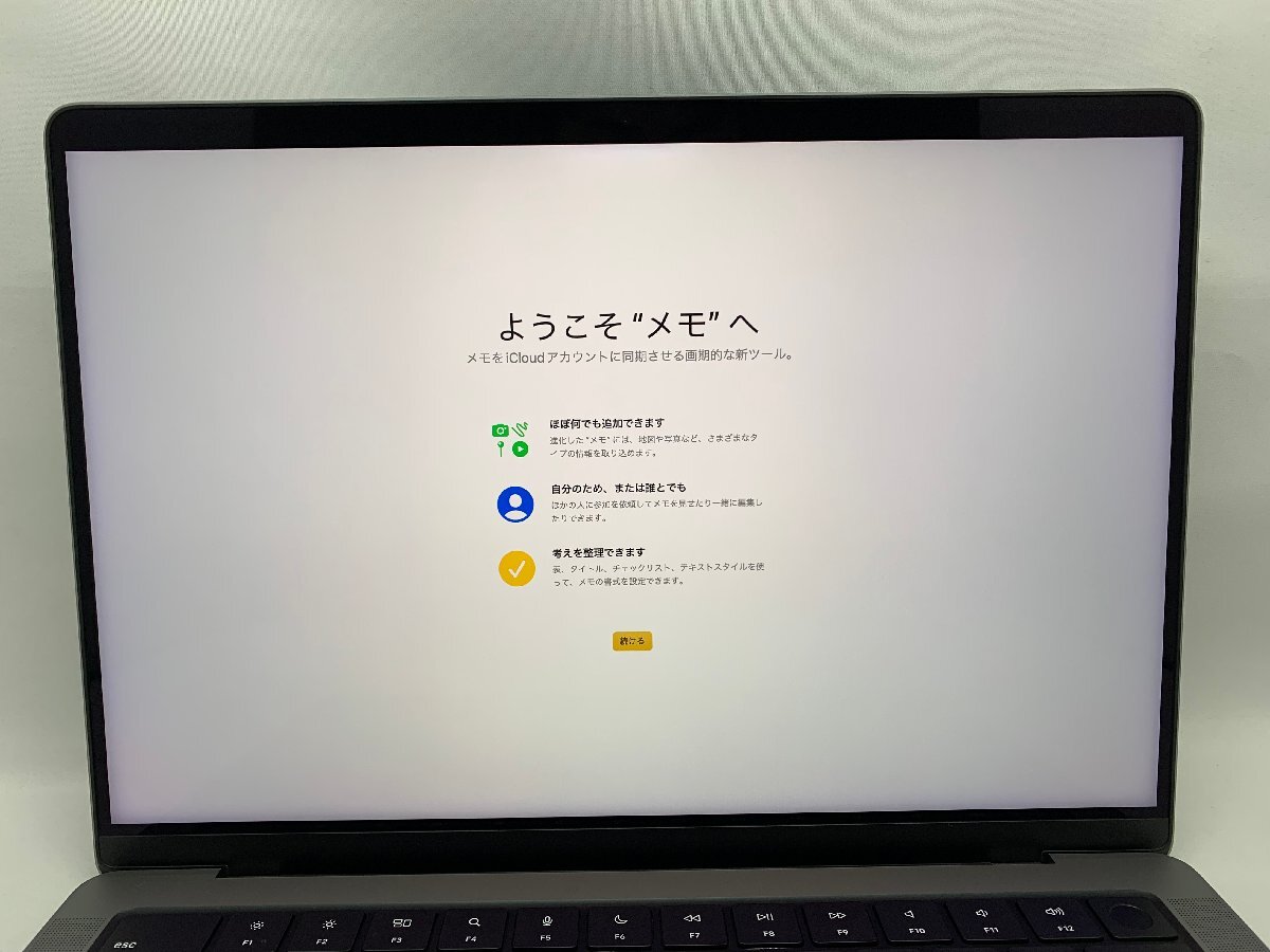 １円スタート！！《M1Pro搭載》Apple MacBook Pro A2442 (14-inch, 2021) UKキーボード スペースグレイ [Nmc]の画像8