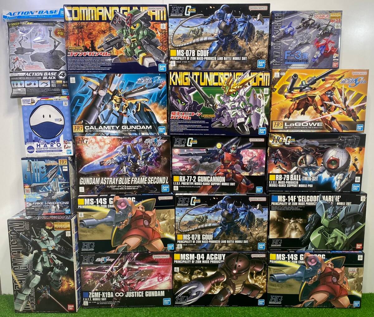 □12-140 ガンプラ 大量 まとめて 一番くじ MG HG BB戦士 40th モビルスーツ グフ アッガイ ゲルググ シード ディスティニー ユニコーン_中古品の為、汚れ・破損・欠損の可能性有り