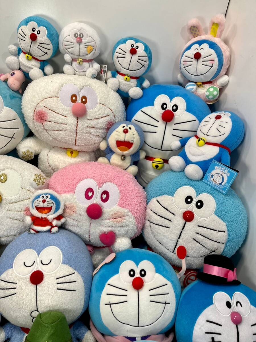 郵送買取 新品5台以上送料無料キャンペーン中!! Yahoo!オークション - 超大量 ぬいぐるみ ドラえもん 14-160-2 ドラえもん