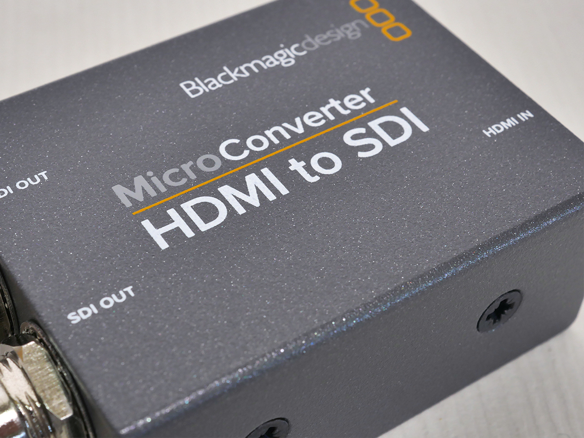 Blackmagicdesign HDMI to SDI Micro Converter ブラックマジックデザイン マイクロコンバーター 3の画像2